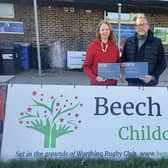 Beech Tree Childcare owner Heather Harmer and business manager Nick Squire