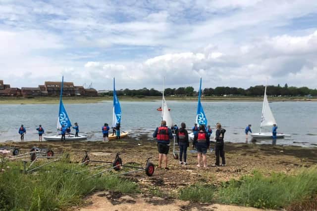The sea cadets offer a range of activities from sailing, windsurfing and powerboating to rock climbing, camping, and music