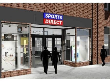 Sports Direct's plans have been submitted to Chichester District Council. Photo: eb designs