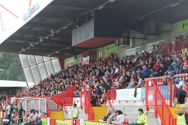 You can nominate people to receive tickets to Crawley Town as part of the Gratitude Scheme