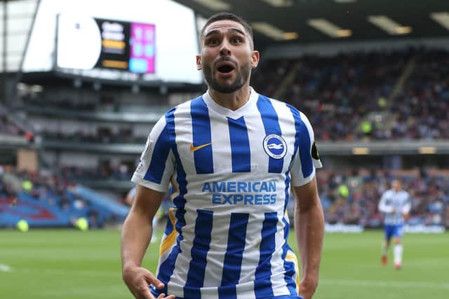 Neal Maupay has four goals to his name this season from seven Premier League outings