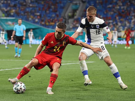 Leo Trossard has benefitted from his time with Belgium