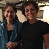 Olga and Alex Polizzi at the hotel launch