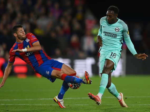 Danny Welbeck injured his hamstring against Crystal Palace