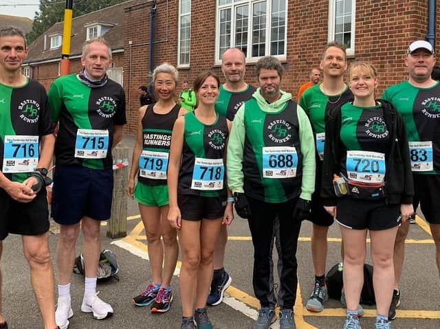 Hastings Runners at their latest club championship event