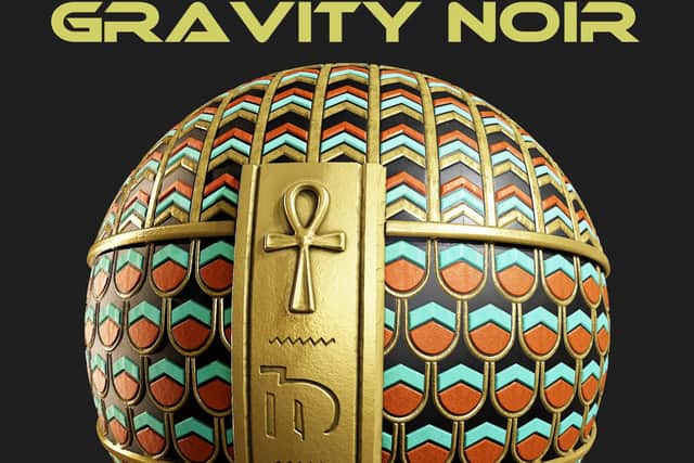 Gravity Noir new album cover artwork by Mihajlo Ciric SUS-211014-141041001