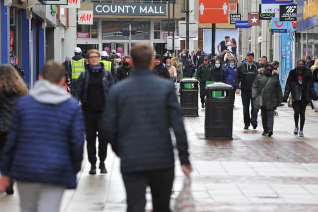 Crawley has been ranked as one of the UK's top 10 luckiest towns. Picture by Steve Robards