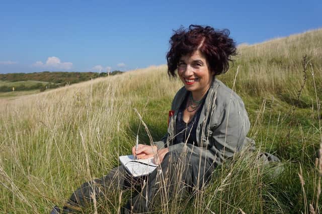 Alinah Azadeh has been commissioned by the South Downs National Park as the first writer-in-residence for Seven Sisters Country Park and the wider Sussex Heritage Coast. SUS-211015-091329001