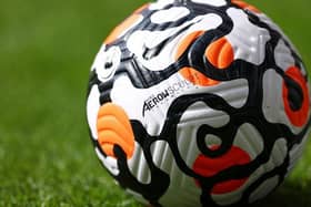 Nike Strike Aerowsculpt Official Premier League match ball. (Photo by Paul Harding/Getty Images) SUS-211015-101737001