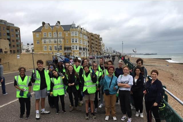 The Brighton and Hove City Council’s Youth Council teamed up with Councillor Hannah Clare and Youth Council from Epping Forest for the Brighton Beach Clean in August