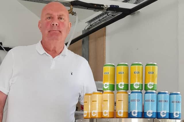 Nick Gillard, 62, of Whyke Road, set up Chi Brewery