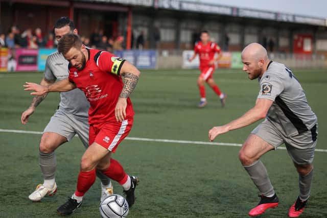 Eastbourne Borough v Chippenham action / Picture: Andy Pelling