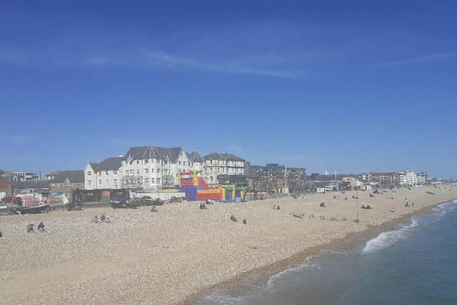 In addition to its beaches with large expanses of sand to enjoy at low tide, Bognor (pictured) has a number of parks and museums.