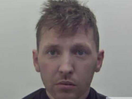Christopher Marlborough-Jones, who could be in Sussex, is wanted in 'connection with the breach of a restraining order'. Photo: Kent Police