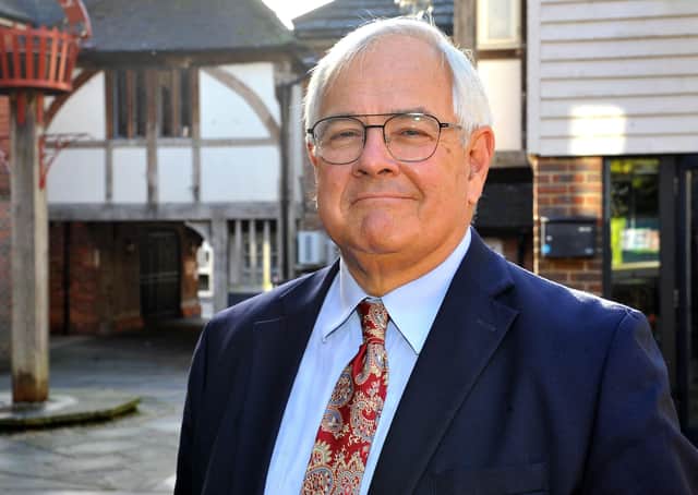 Horsham District Council leader Paul Clarke. Pic by Steve Robards