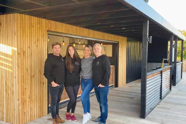 The owners of Bosham's newest eatery The Crate Cafe. The cafe is inspired by Indonesian culture and has been praised for its eco-friendly ethos.
