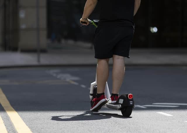 An electric scooter. There are some trials going on elsewhere in the country (Photo by Dan Kitwood/Getty Images)