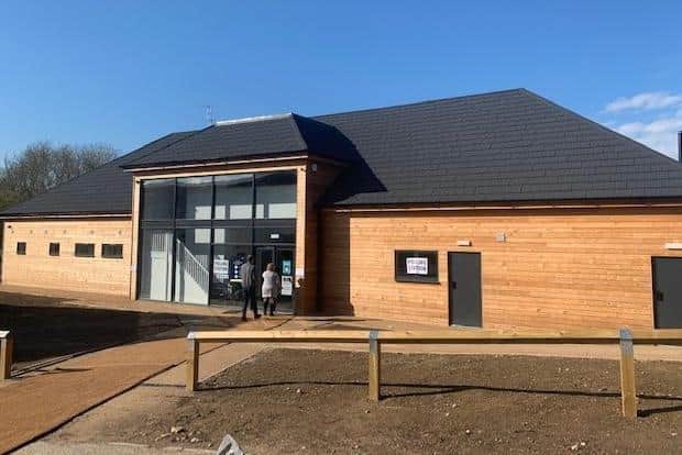 The new Ansty Village Centre.