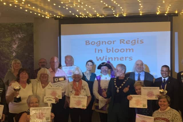 The winners of this year's Bognor Regis in Bloom awards. 
Photo: The Bognor Regis in Bloom Working group