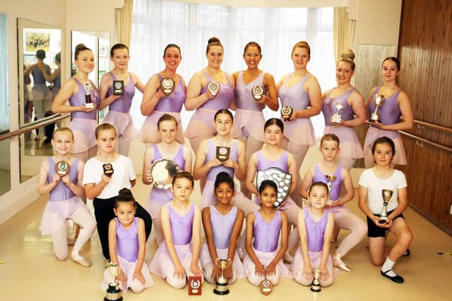 Prize-winners from the LeServe school of dance, Worthing. Photo by Derek Martin Photography and Art