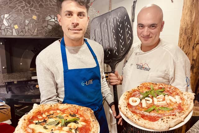 New pizza cookery school approved by a district in Naples opens at Northbrook College in Worthing