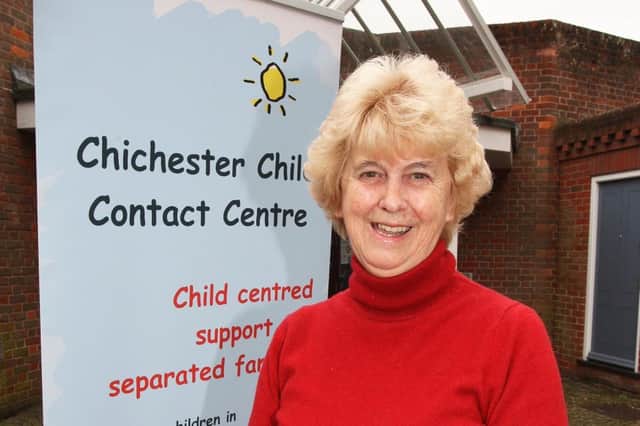 Kathleen Davies will be sign off as coordinator of Chichester Child Contact Centre next month