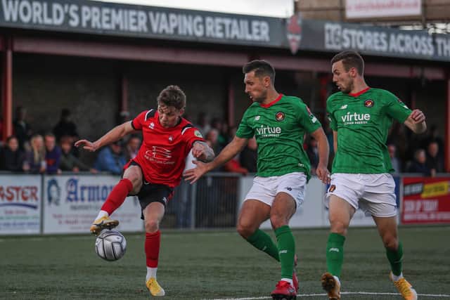 Borough look for a breakthrough but Ebbsfleet defended resolutely / Picture: Andy Pelling