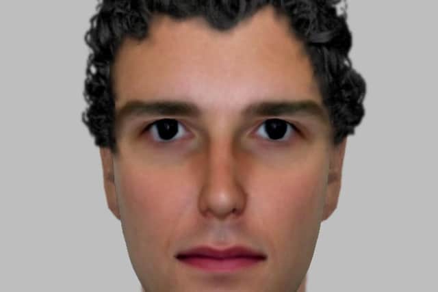 Police would like to speak to this man after a woman was raped in Crawley