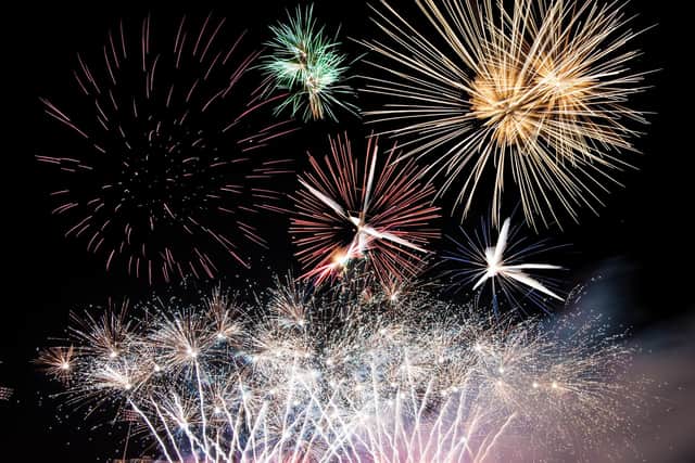 Ardingly Fireworks display, 2019. SUS-190819-170954001