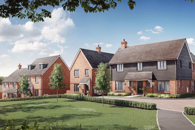 Taylor Wimpey South Thames is launching the first homes for sale at its Manor View development in East Grinstead on Saturday and Sunday (November 20-21). Picture: Rock Kitchen Harris.