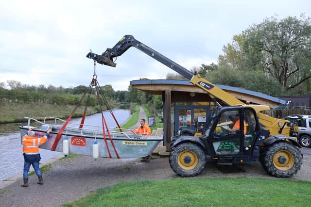 A wheelchair accessible canal boat has been unveiled in Sussex canals.