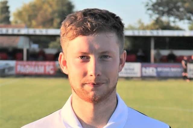 Grant Radmore was on target for Pagham at Arundel / Picture: Roger Smith