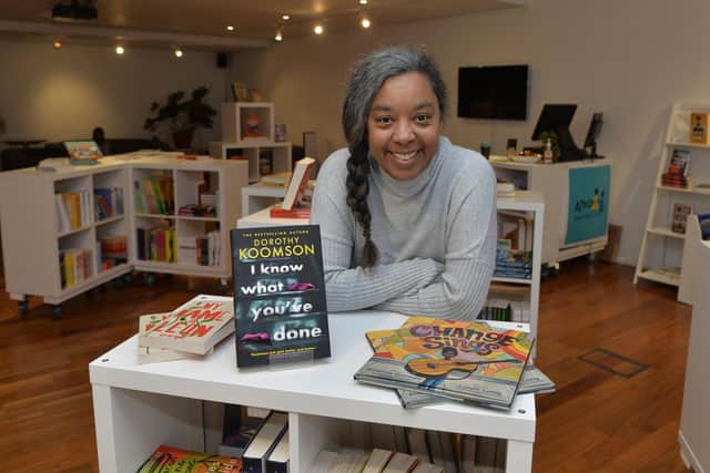 Afrori bookshop owner Carolynn Bain (Photo by Jon Rigby) SUS-211027-204546001