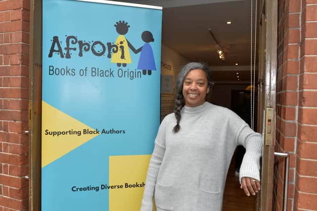 Afrori bookshop owner Carolynn Bain (Photo by Jon Rigby) SUS-211027-205718001