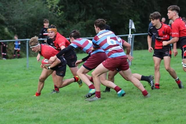 In a scintillating match Heath Colts squeezed out an important one point win over Hove. Pictures by Gareth Sumpter