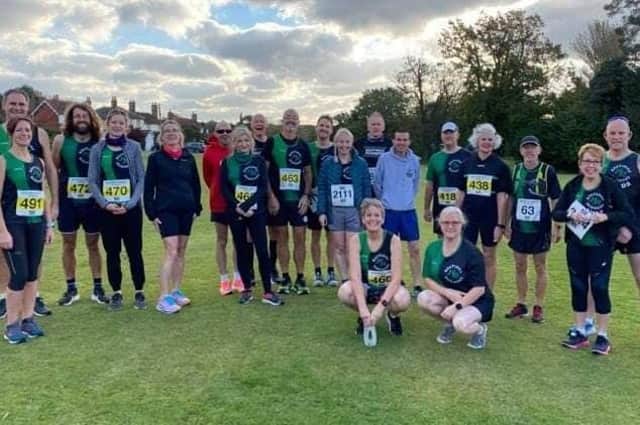 Hastings Runners at their club championship race