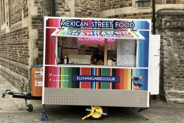 El Changarro Mexican street food truck in Hastings SUS-211028-120557001