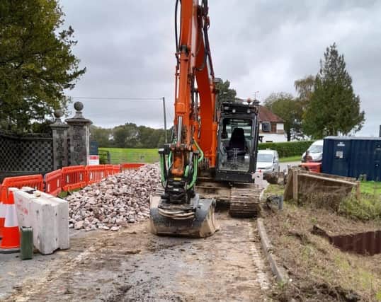 The A285 at Duncton is set to open ahead of schedule.