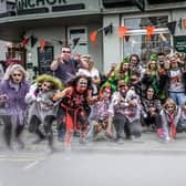 Zombie flash mob in Eastbourne this weekend. Photo from Cherry Dance. SUS-211029-112754001