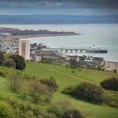 The view over Eastbourne seafront SUS-210519-151342001
