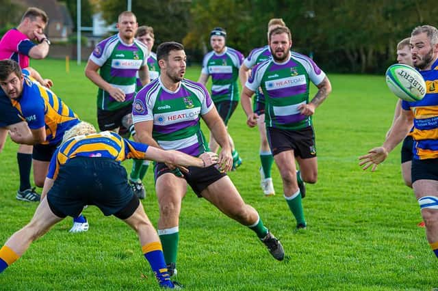 Action from Bognor's 42-19 loss to Gosport and Fareham in the Hampshire premier / Pictures: Tommy McMillan