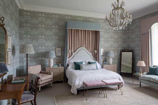 One of the new luxury bedroom suites at Leonardslee Lakes and Gardens