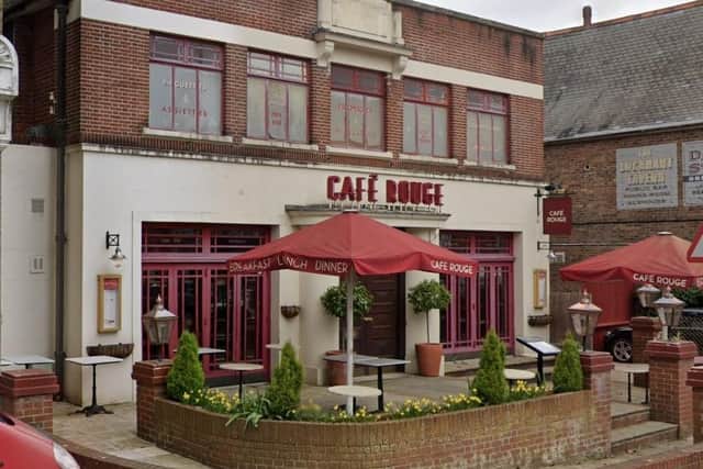 Café Rouge in The Broadway, Haywards Heath, has closed its doors for a major renovation and is set to open again at the end of November. Picture: Google Street View.