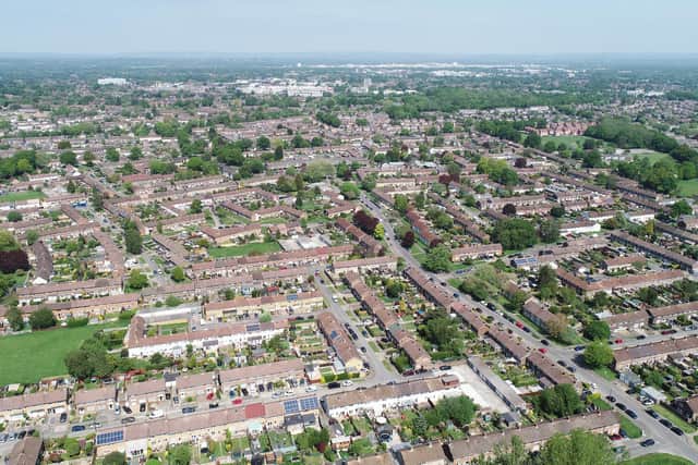 An aerial view of Tilgate. Picture courtesy of Crawley Borough Council