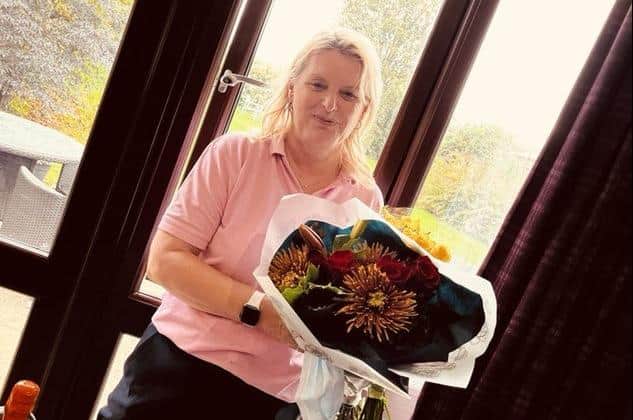 Sarah Hiscock, activities co-ordinator, has left Kingsland House care home to spend more time with her grandchildren
