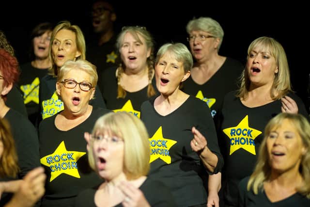 Sussex-wide rock choir returns to in-person rehearsals after the pandemic.