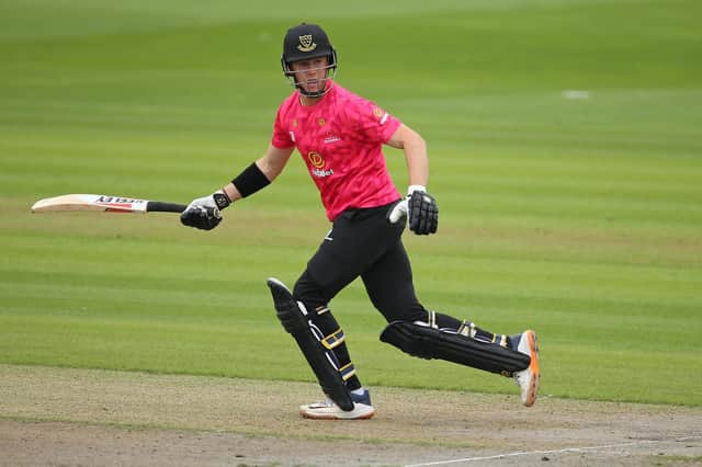 Ali Orr gets runs during one of his Royal London Cup appearances for Sussex this year / Picture: Getty
