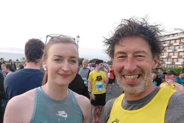 Run Wednesdays were well represented at the Beachy Head races