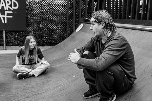 BOARD AF is all about building a community of skateboarders. Picture: Sue Surita