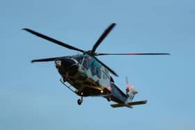 Sussex Air Ambulance airlifted the teenager from Nevill Green to King's College Hospital in London.